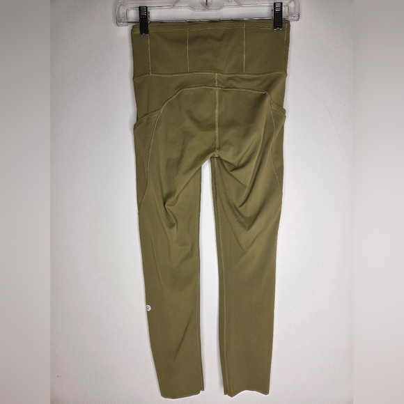 lululemon athletica Pants - Lululemon Athletica Size 4 Chic Olive Green Leggings